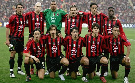 ac milan team 2004